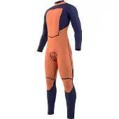 Mystic Marshall 5/3 Mm Long Sleeve Back Zip Neoprene Suit Marron M Homme