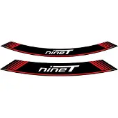 Puig 9133R Rim Strips Specials pour BMW R NINET Rouge