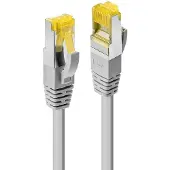Lindy 47269 Câble patch 15m RJ45 S/FTP LSOH, avec câble brut Cat7, gris