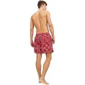 Jack & Jones Jpstfiji Bandana Swimming Shorts Rouge M Homme