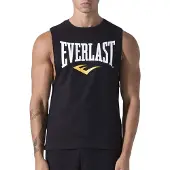 Everlast Logo Sleeveless T-shirt Noir M Homme