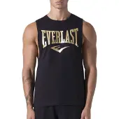 Everlast Logo Sleeveless T-shirt Noir M Homme