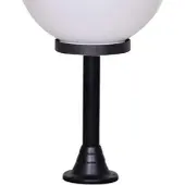 Lyora Lampe de jardin Globe Bolano 101cm. opale debout