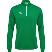 Hummel Sweat de sport 'AUTHENTIC' vert gazon / noir / blanc