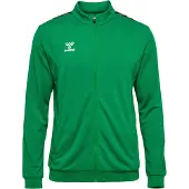 Hummel Veste de survêtement vert / blanc