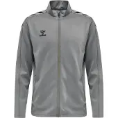 Hummel Veste de survêtement gris / noir