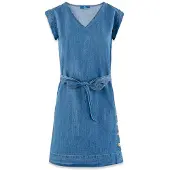 Tbs Assiarob Short Sleeve Dress Bleu 48 Femme