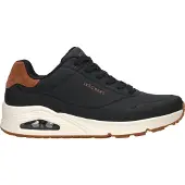 SKECHERS Baskets basses 'Uno - Suited On Air' noir