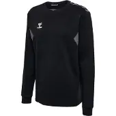 Hummel Sweat de sport 'Authentic' gris / noir / blanc
