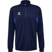 Hummel Sweat de sport marine / blanc