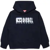 Diesel Kids J02042 Sweatshirt Bleu 4 Years Garçon