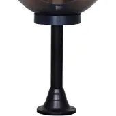 Lyora Lampe globe Bolano 91cm. Fumée sur pied