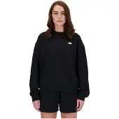 New Balance Sweat-shirt 'Essentials' noir / blanc
