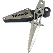 Titanall T-blade Knife Argenté