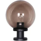 Lyora Lampe ampoule Bolano 33cm. Fumée de piédestal
