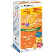 Arkopharma Vitamine C et D3 1000 mg 2x20 comprimés