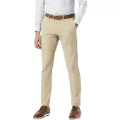 Dockers Smart 360 Flex Motion Slim Fit Chino Pants Beige 40 / 32 Homme