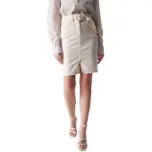 Salsa Jeans Regular Glamour Skirt Beige 30 Femme
