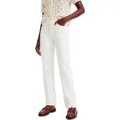 Levi's 501 Regular Waist Jeans Beige 27 / 30 Femme