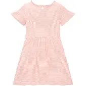 Tom Tailor Striped Short Sleeve Dress Rose 116-122 cm Fille