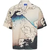 Jack & Jones Tokyo Short Sleeve Shirt Beige S Homme