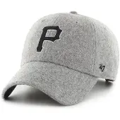 47 Mlb Pittsburgh Pirates Chain Stitch Clean Up Cap Gris