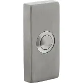 Intersteel Sonnette rectangulaire Chimea Inox