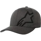 Alpinestars Casquette Corp Shift 2 Curved Bill Dk Heather Gray Black, Taille: L/XL
