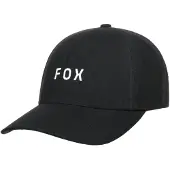 FOX Racing Casquette à visière incurvée, logo noir