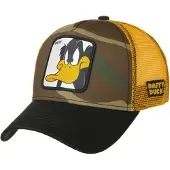 Capslab Casquette 'Looney Tunes Daffy Duck' marron