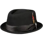 Brixton Chapeaux traditionnels rouge feu / noir