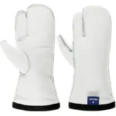 Hestra - Doublure intérieure de gant de ski - Heli Ski Liner 3-Fingers Offwhite - Taille 10 - Blanc