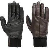 Roeckl Gants 'KOPENHAGEN TOUCH' marron / noir