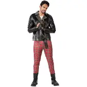 Atosa Punky 80s Costume Noir XS-S Enfants