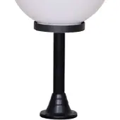 Lyora Lampe de jardin Globe Bolano 91cm. opale debout