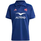 Adidas Maillot 'France' bleu foncé / rouge clair / blanc