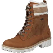 Remonte Bottines à lacets beige / chocolat / umbra / blanc