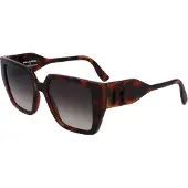 Karl Lagerfeld 6098s Woman Sunglasses Marron Tortoise Femme