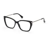 Max Mara Lunettes de Vue MM5007 53/15/145 Shiny black Front acetate WOMAN MM5007