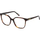 Just cavalli Lunettes de Vue VJC082 55/17/140 Avana scura lucida Acetato WOMAN VJC082