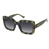 Nina Ricci Snr322 Woman Sunglasses Marron Smoke Gradient Smoke / CAT3 Femme