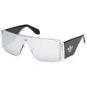 Adidas Originals Or0118 Polarized Sunglasses Noir,Argenté Smoke Mirror Homme