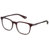 Police Vk103-5001bu Junior Glasses Rouge Garçon