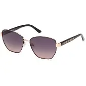 GUESS Gu00102 Woman Polarized Sunglasses Noir Femme