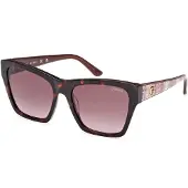 GUESS Gu00113 Woman Polarized Sunglasses Doré Femme