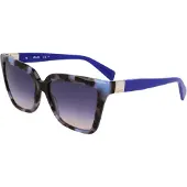 Liu Jo Lunettes de Soleil - - LJ803S - Blue tortoise - Acetate - Carré