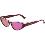 Longchamp Lunettes de soleil pour femme LO761S, bordeaux mat, 56/15/140