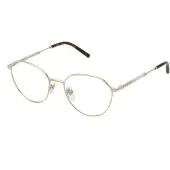 Nina Ricci Vnr366 Woman Glasses Doré Femme