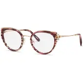 Chopard Vch367v Woman Glasses Marron Femme