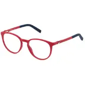 FILA Lunettes de vue - - VFI706L - Rouge mat - Small size - Monture plastique ronde 49/17/135